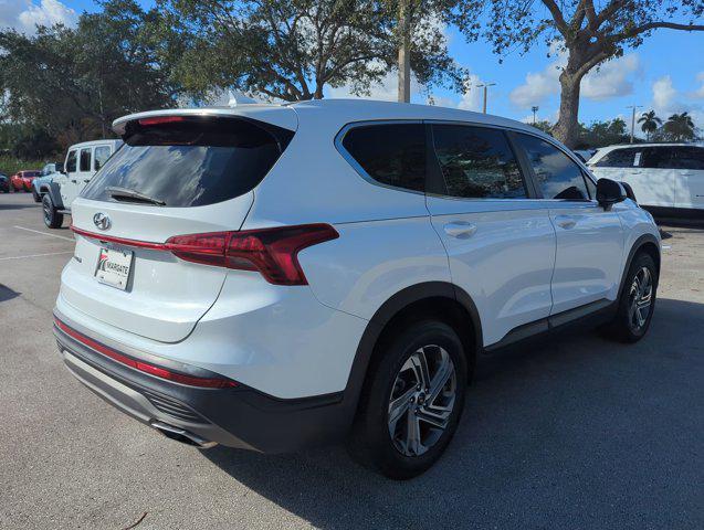 used 2021 Hyundai Santa Fe car, priced at $17,797