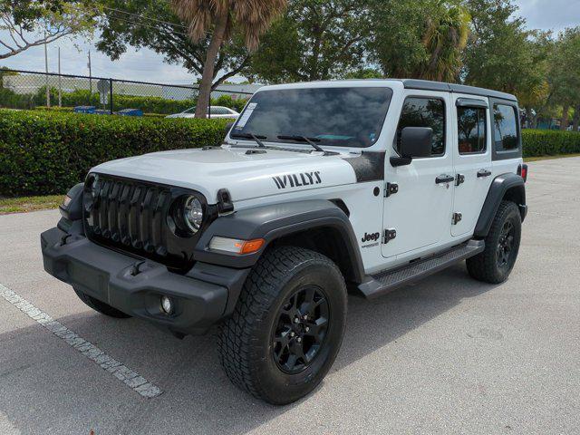 used 2020 Jeep Wrangler Unlimited car, priced at $25,500