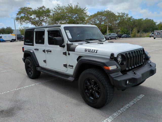 used 2020 Jeep Wrangler Unlimited car, priced at $25,500