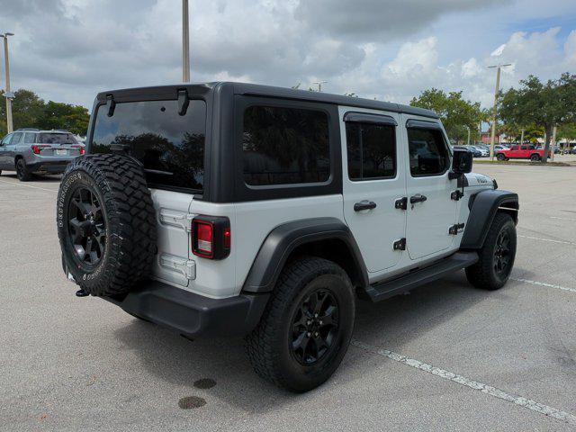 used 2020 Jeep Wrangler Unlimited car, priced at $25,500