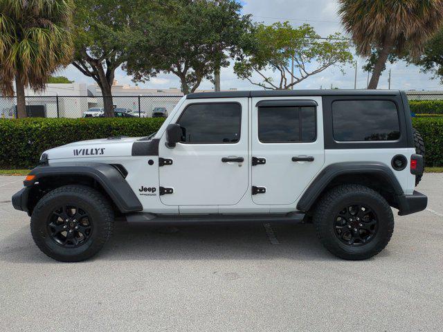 used 2020 Jeep Wrangler Unlimited car, priced at $25,500