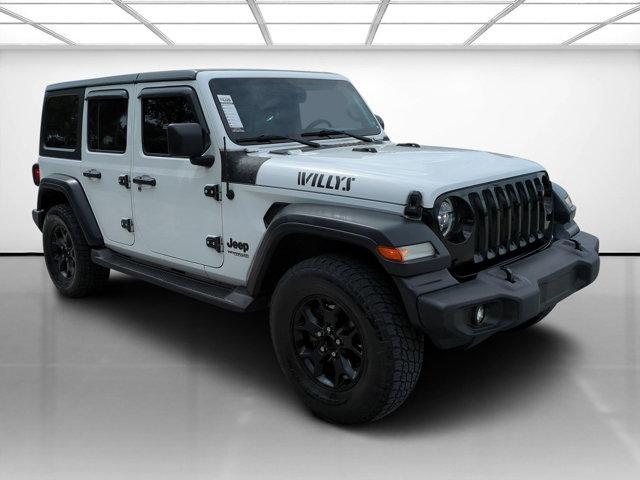 used 2020 Jeep Wrangler Unlimited car, priced at $25,500