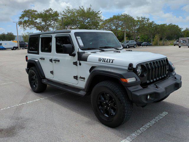 used 2020 Jeep Wrangler Unlimited car, priced at $25,500