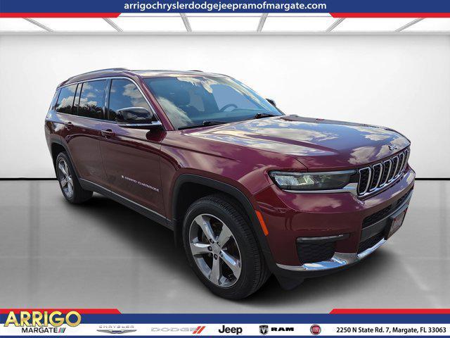 used 2021 Jeep Grand Cherokee L car, priced at $25,781