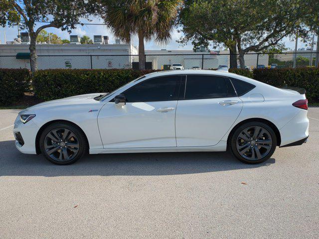 used 2022 Acura TLX car, priced at $29,500