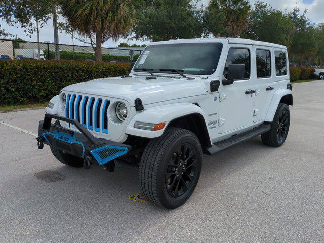 used 2022 Jeep Wrangler Unlimited 4xe car, priced at $31,391