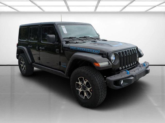 used 2022 Jeep Wrangler Unlimited 4xe car, priced at $34,349