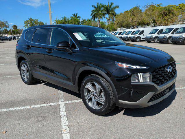 used 2021 Hyundai Santa Fe car, priced at $16,881