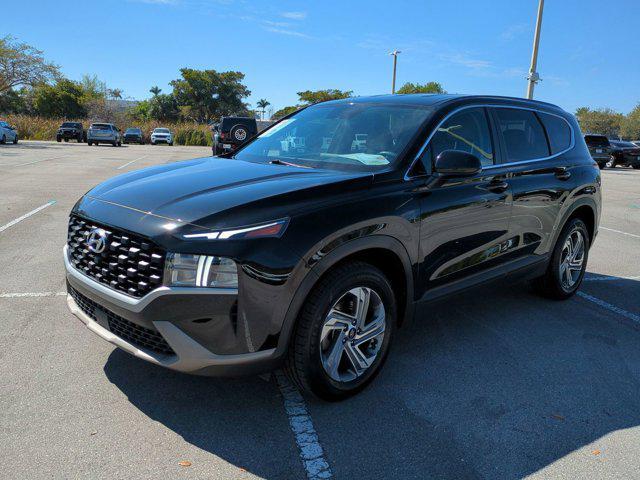 used 2021 Hyundai Santa Fe car, priced at $16,881