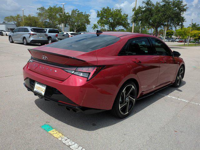 used 2022 Hyundai Elantra car, priced at $19,500