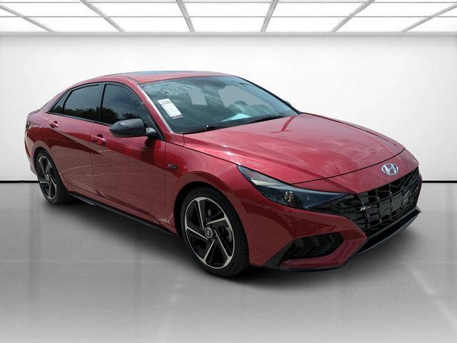 used 2022 Hyundai Elantra car, priced at $19,500