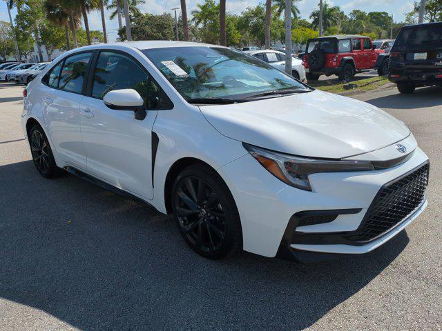used 2023 Toyota Corolla car, priced at $21,000