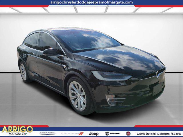 used 2017 Tesla Model X car, priced at $24,500