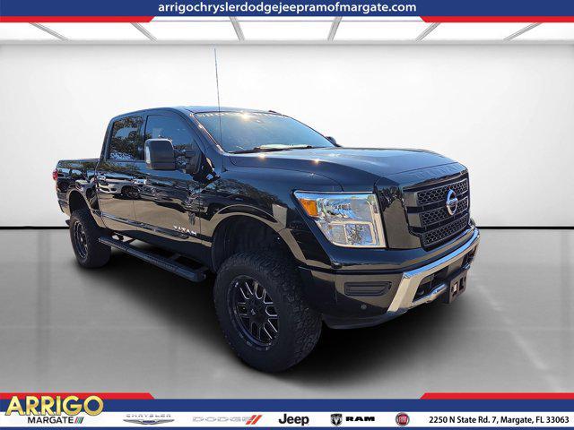 used 2021 Nissan Titan car, priced at $30,525