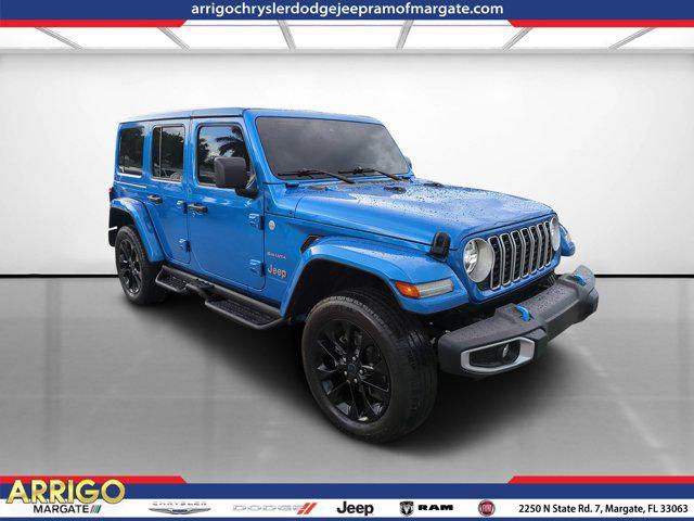 used 2024 Jeep Wrangler 4xe car, priced at $34,000