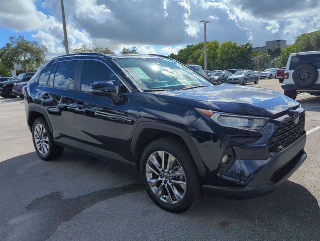 used 2021 Toyota RAV4 car, priced at $31,597