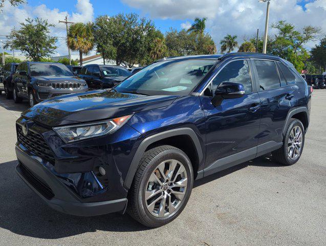 used 2021 Toyota RAV4 car, priced at $31,597