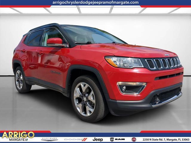 used 2021 Jeep Compass car, priced at $19,101