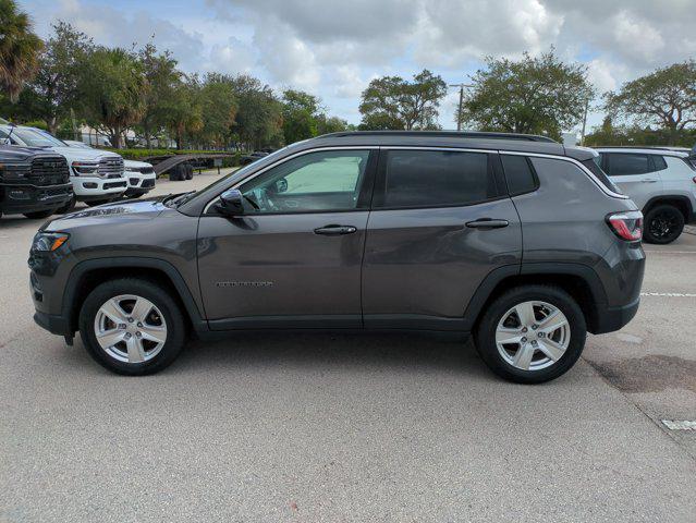 used 2022 Jeep Compass car, priced at $18,500