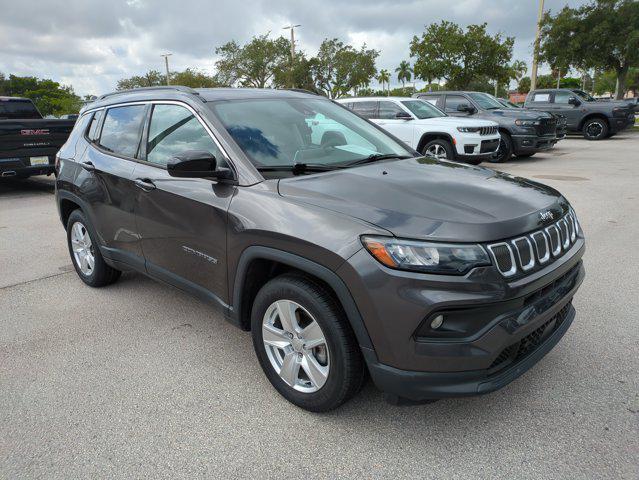 used 2022 Jeep Compass car, priced at $18,500