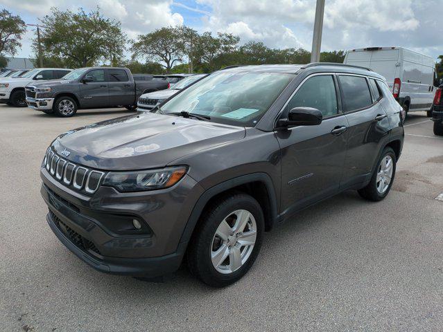 used 2022 Jeep Compass car, priced at $18,500