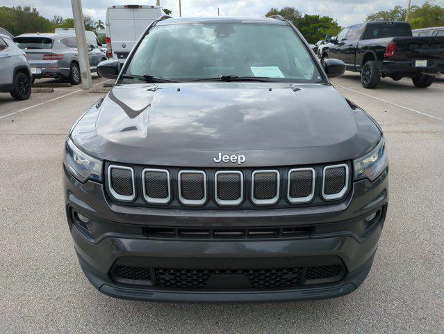 used 2022 Jeep Compass car, priced at $18,500