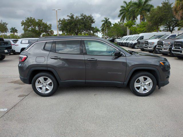 used 2022 Jeep Compass car, priced at $18,500