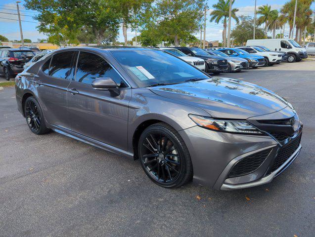 used 2021 Toyota Camry car, priced at $25,222