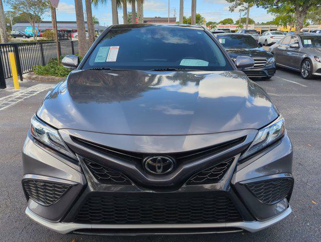 used 2021 Toyota Camry car, priced at $25,222