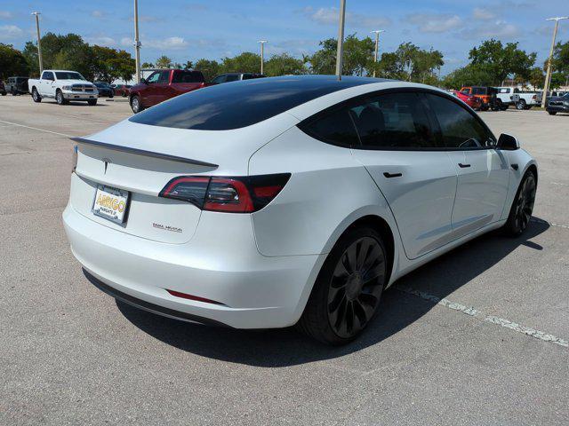 used 2023 Tesla Model 3 car, priced at $32,491