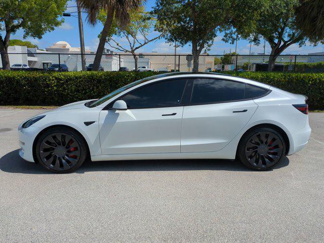 used 2023 Tesla Model 3 car, priced at $32,491