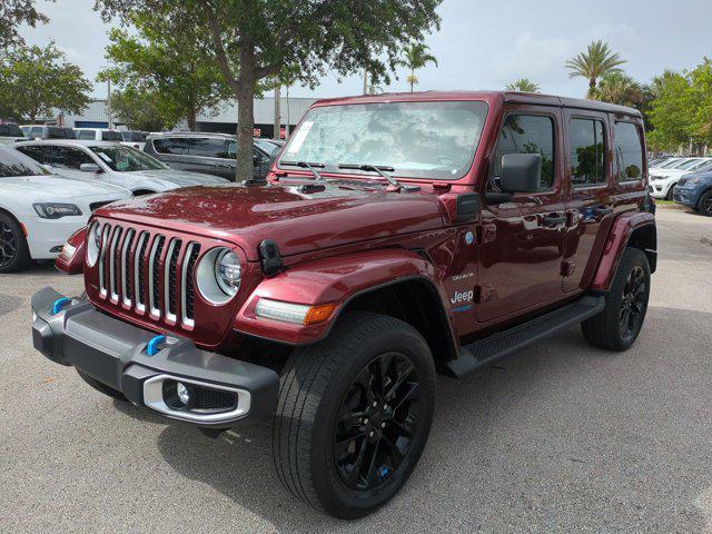 used 2022 Jeep Wrangler Unlimited 4xe car, priced at $29,991