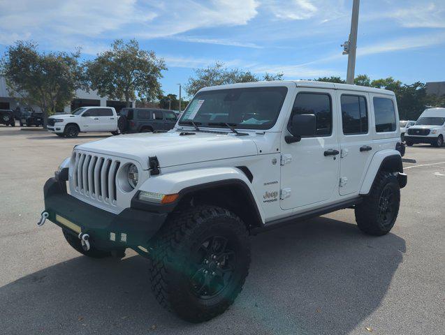 used 2021 Jeep Wrangler Unlimited car, priced at $26,999