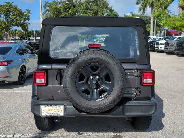 used 2024 Jeep Wrangler car, priced at $30,091