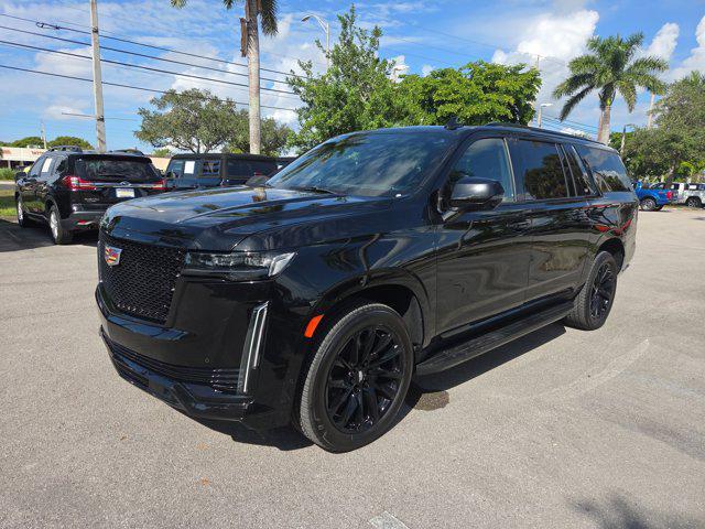 used 2021 Cadillac Escalade ESV car, priced at $58,481