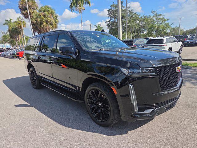 used 2021 Cadillac Escalade ESV car, priced at $58,481
