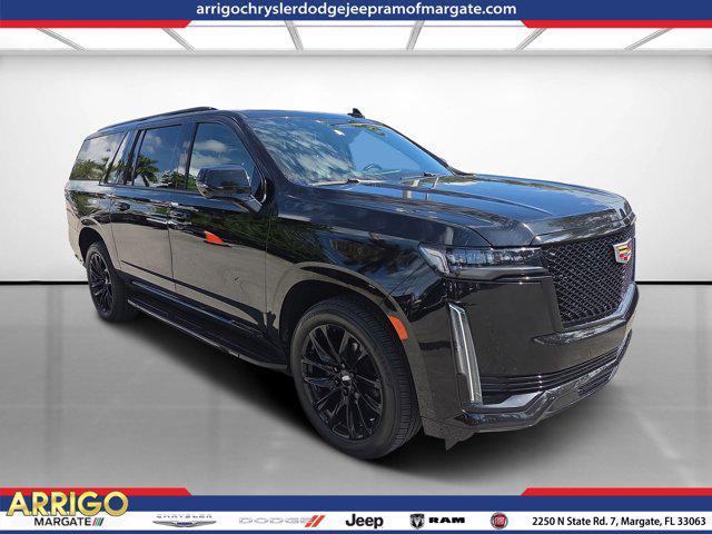 used 2021 Cadillac Escalade ESV car, priced at $58,481