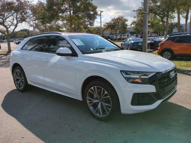 used 2021 Audi Q8 car, priced at $41,909