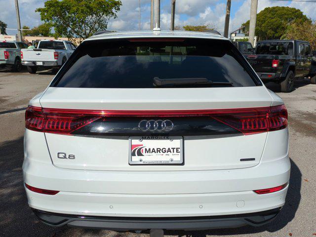 used 2021 Audi Q8 car, priced at $41,909