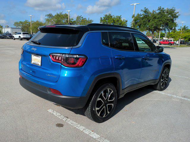 used 2023 Jeep Compass car, priced at $21,391