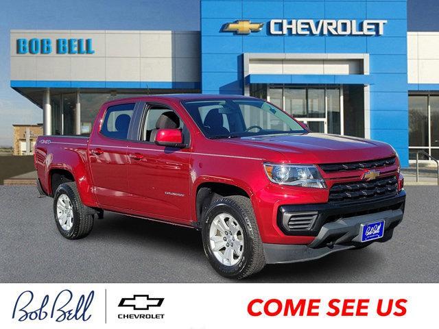 used 2021 Chevrolet Colorado car, priced at $27,093