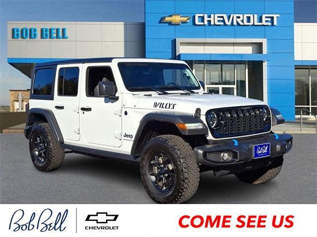 used 2024 Jeep Wrangler 4xe car, priced at $39,999