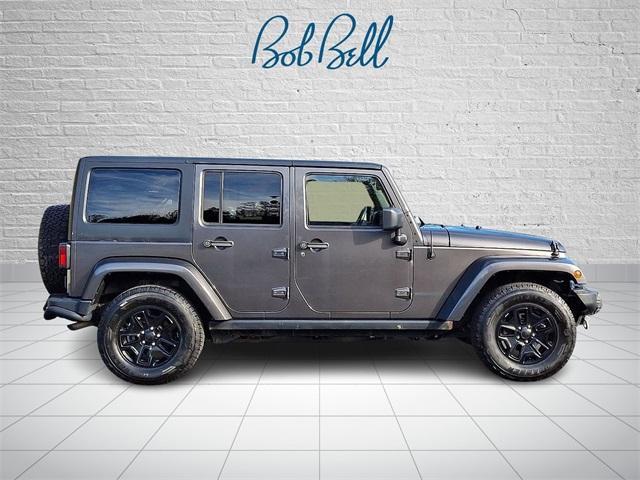 used 2016 Jeep Wrangler Unlimited car, priced at $16,626