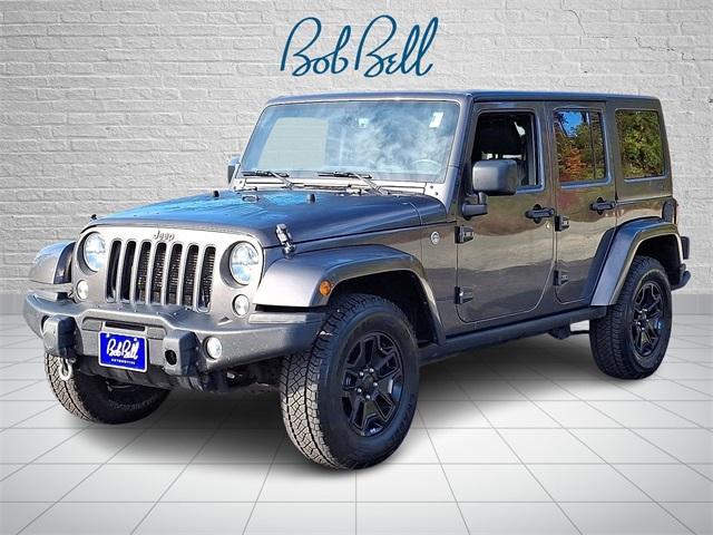 used 2016 Jeep Wrangler Unlimited car, priced at $16,626