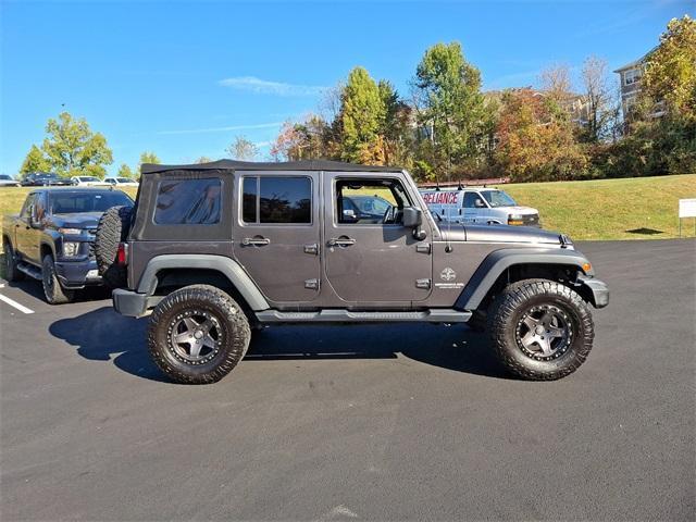 used 2016 Jeep Wrangler Unlimited car, priced at $19,529