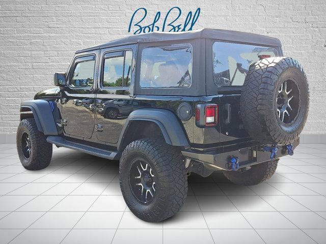 used 2021 Jeep Wrangler Unlimited car, priced at $27,313