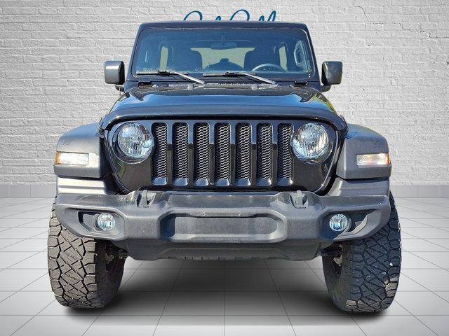 used 2021 Jeep Wrangler Unlimited car, priced at $27,313