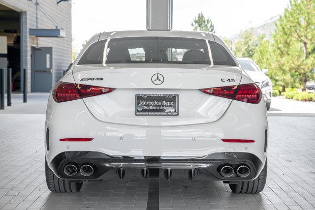 new 2024 Mercedes-Benz AMG C 43 car, priced at $72,565