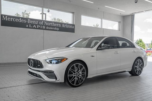 new 2024 Mercedes-Benz AMG C 43 car, priced at $72,565