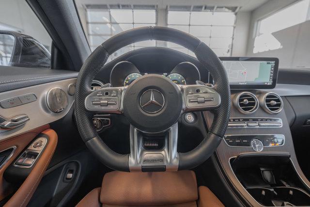 used 2022 Mercedes-Benz AMG C 43 car, priced at $45,731